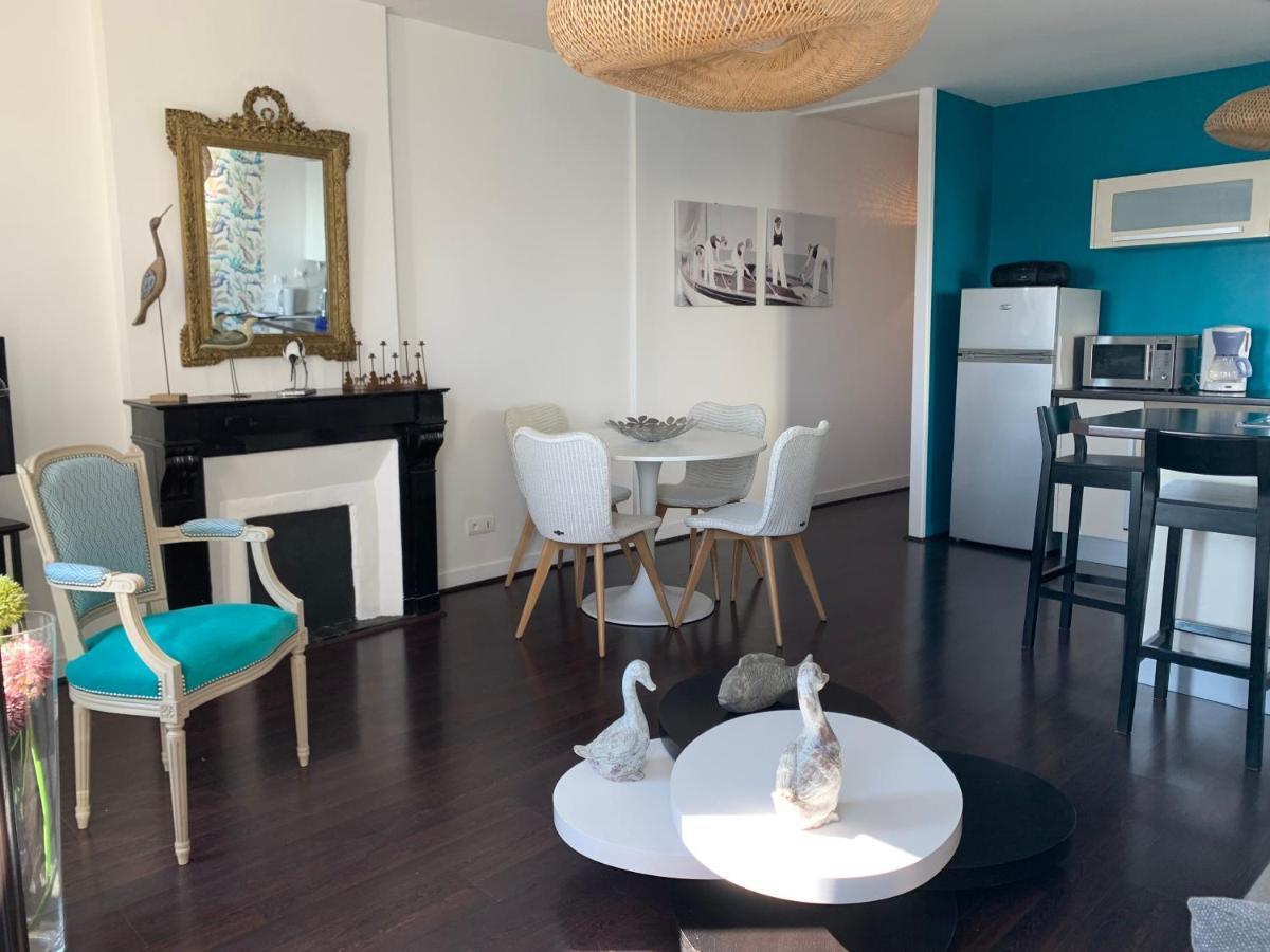 Appartement Villa Chausey, Vue Sur Le Port Granville Eksteriør billede