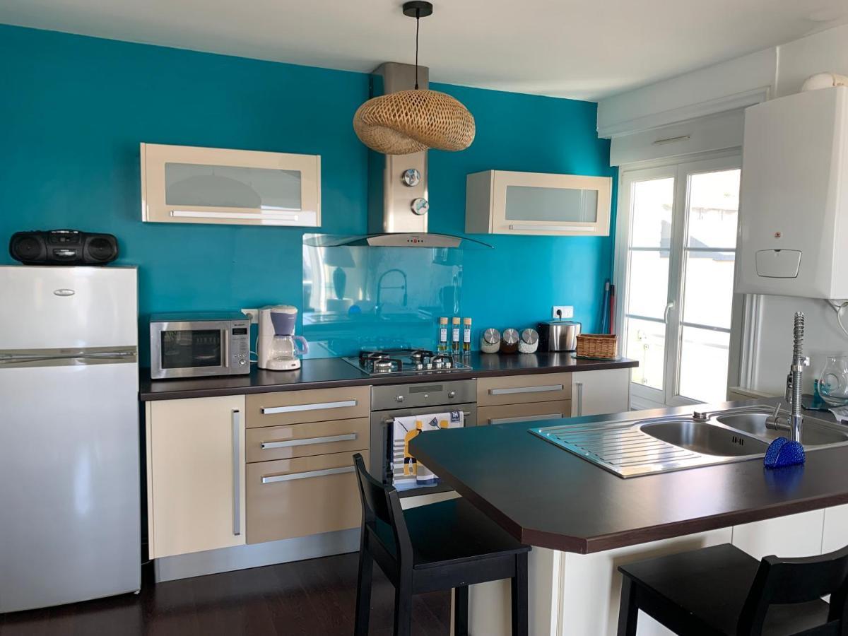 Appartement Villa Chausey, Vue Sur Le Port Granville Eksteriør billede