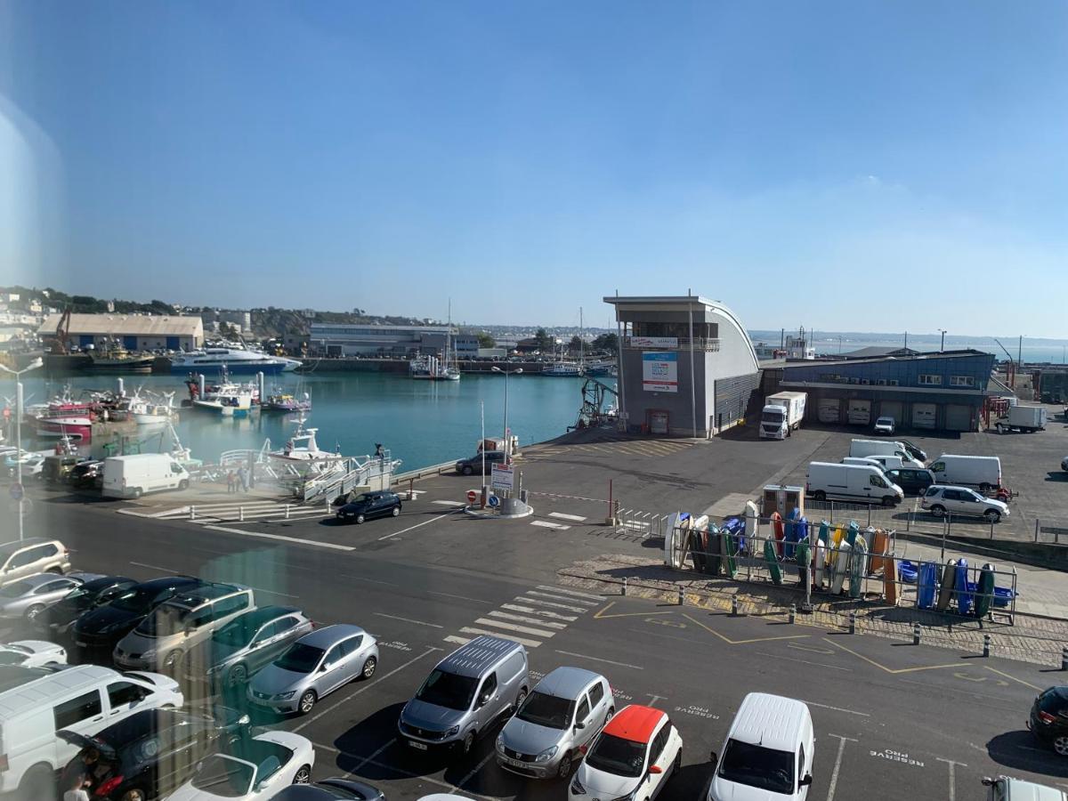 Appartement Villa Chausey, Vue Sur Le Port Granville Eksteriør billede