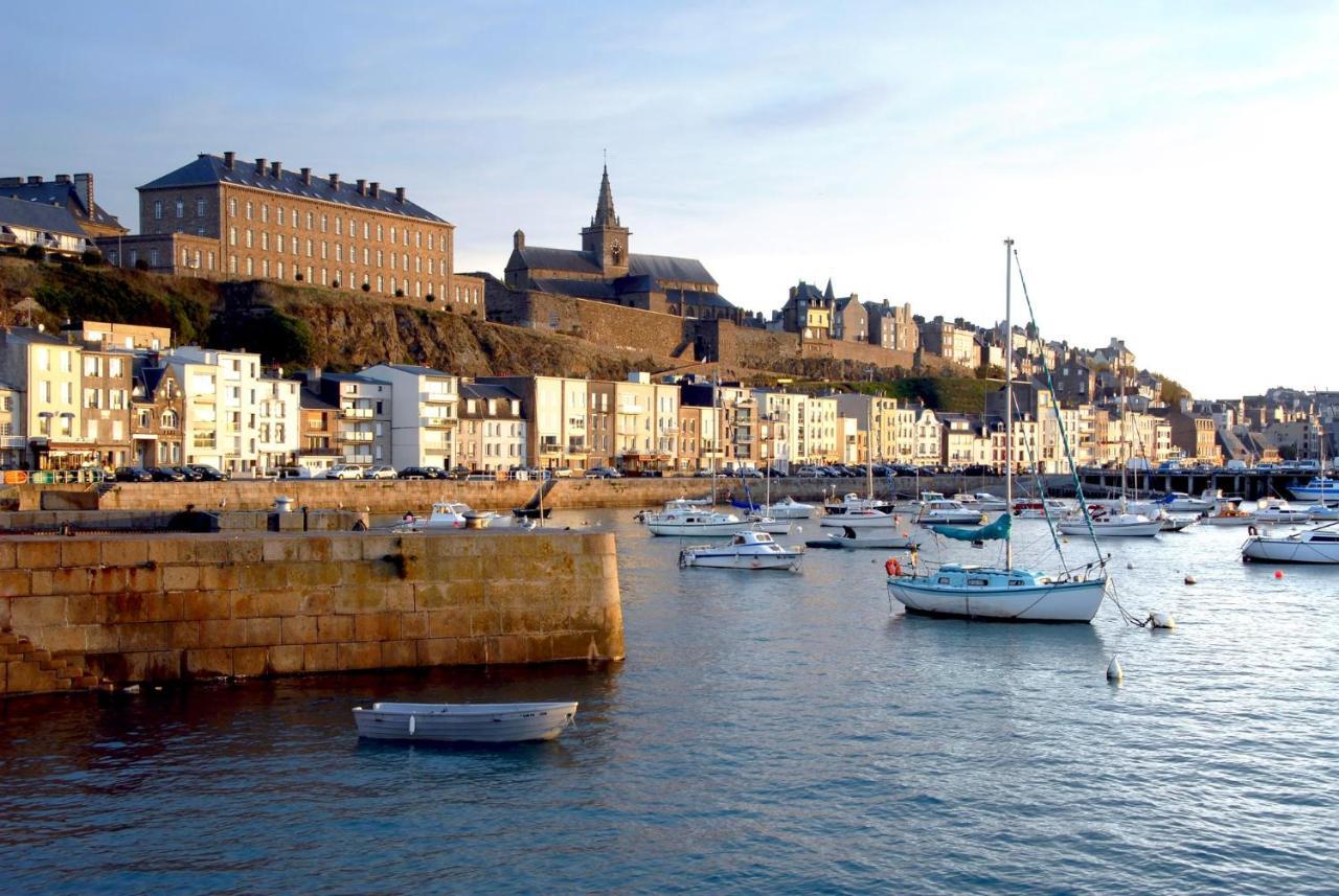 Appartement Villa Chausey, Vue Sur Le Port Granville Eksteriør billede